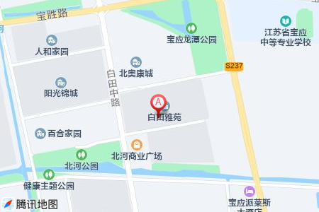 京华城怡景苑地图信息